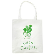Екосумка шоппер тканинна Bambi BBG-12-15-18  Hello Cactus