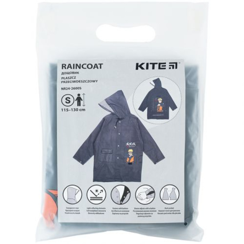 Дощовик Kite аніме Наруто дитячий 2600S NR