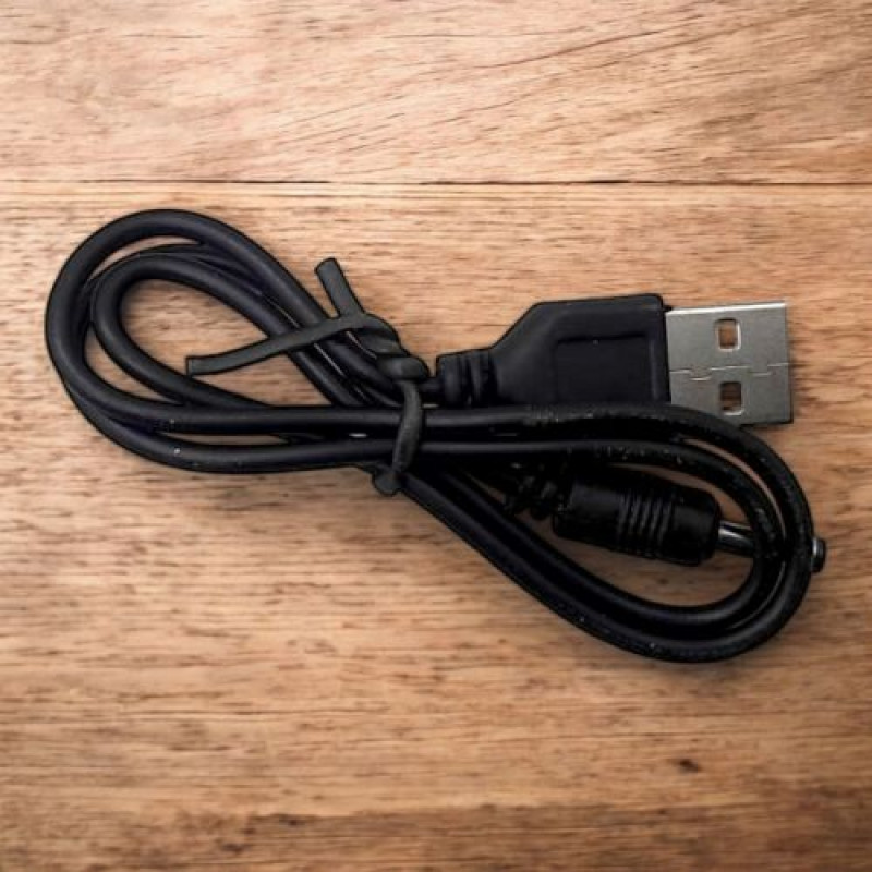 Вентилятор (вбудований акумулятор, USB) жовтий