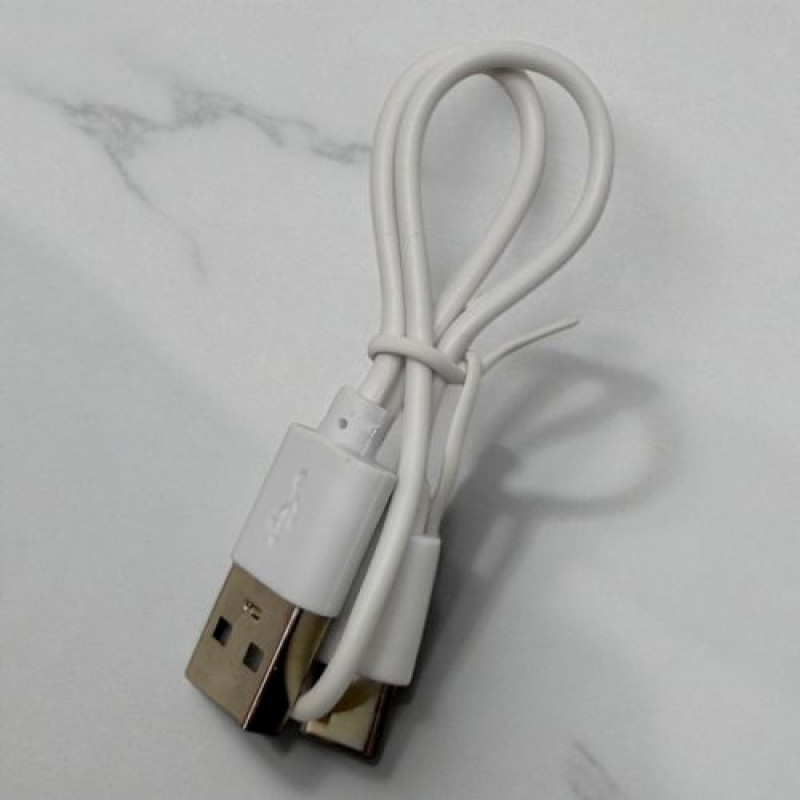 Дитячий вентилятор Капібара USB 11 см (білий)