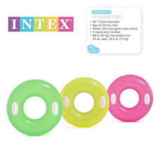 Intex Коло однотонний з ручками, діаметром 76см, від 8 років, 3 кольору