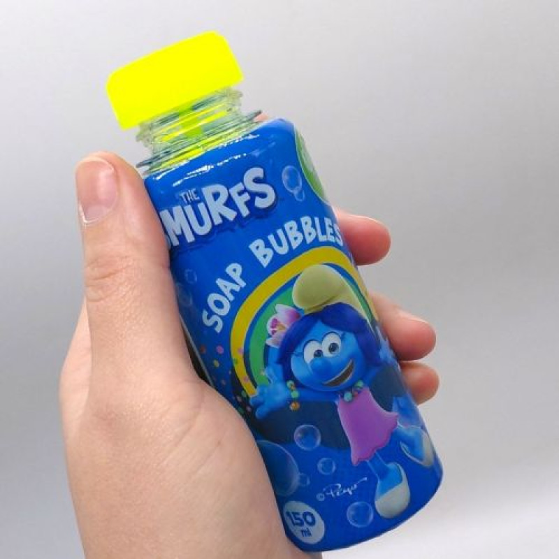 Бульбашки мильні «The Smurfs». Об’єм 150 мл