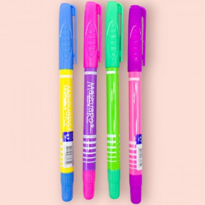 Ручка масляна RAINBOW. 0,7 мм. синя, мікс видів, ціна за 1 штуку