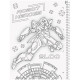 Коледж-блок А4 Premium, клітинка, 80 арк.,Robot Heroes