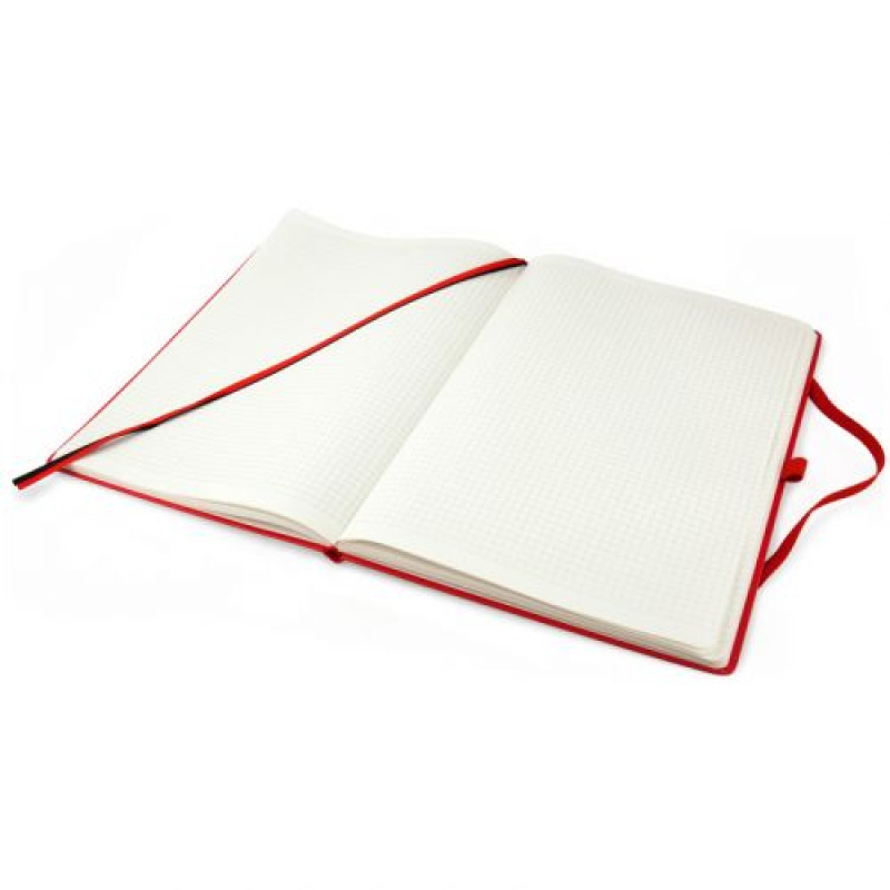Книга записная Partner Grand, 210*295, 100 л, кл, красная