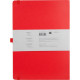 Книга записная Partner Grand, 210*295, 100 л, кл, красная
