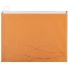 Папка на блискавці zip-lock, А4 Waves-1
