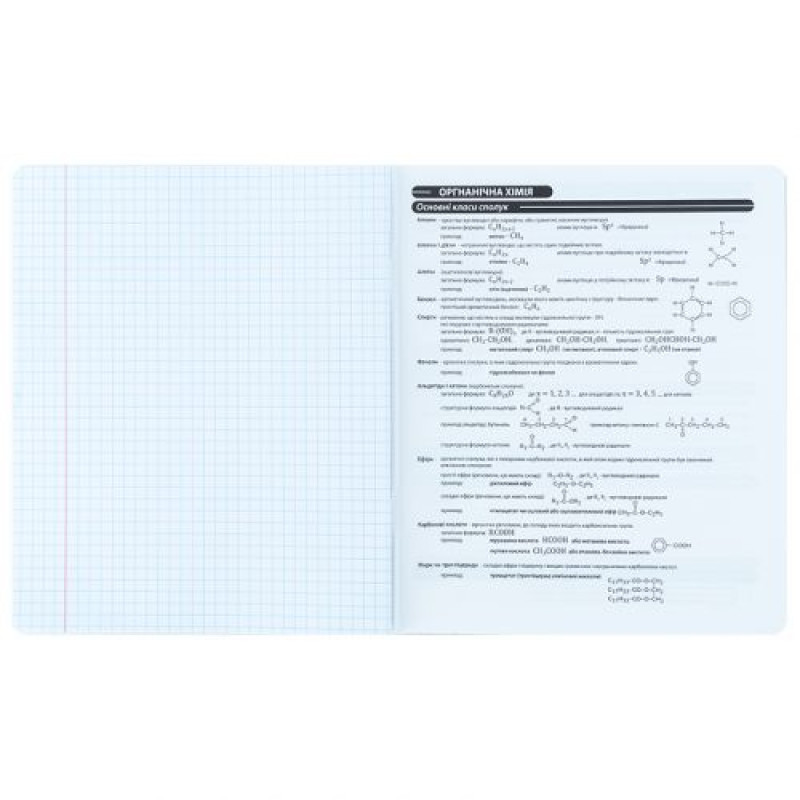 Зошит предметн. 48 арк., кл., фольга+УФ, HP, хімія