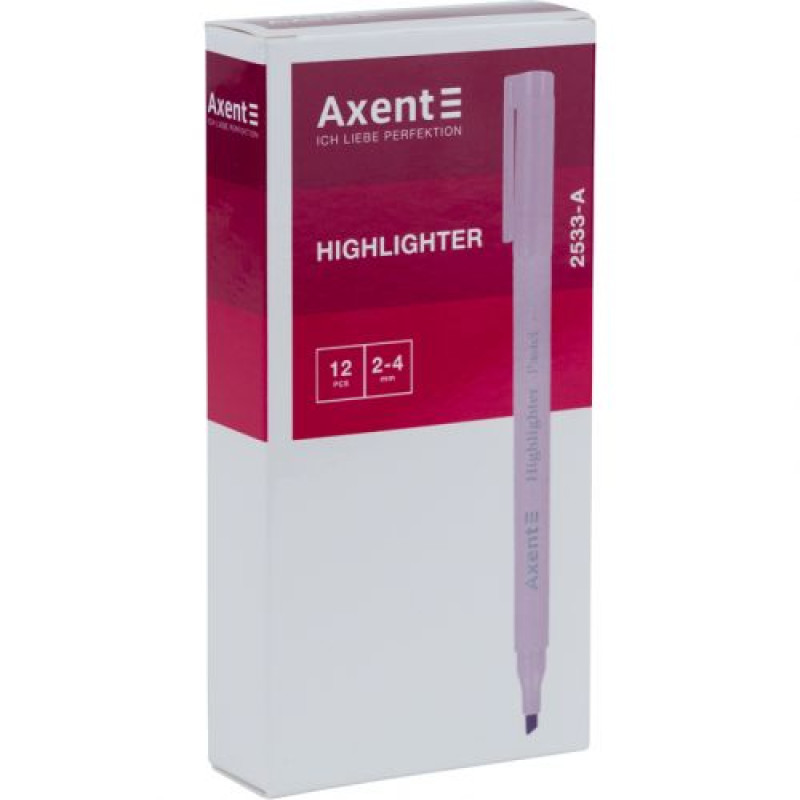 Маркер Highlighter Pastel 2533-A, 2-4 мм клиноп. бірюзовий