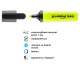 Маркер Highlighter e-345 2-5 мм клиноподіб жовтий