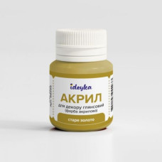 Акрил для декору - Старе золото