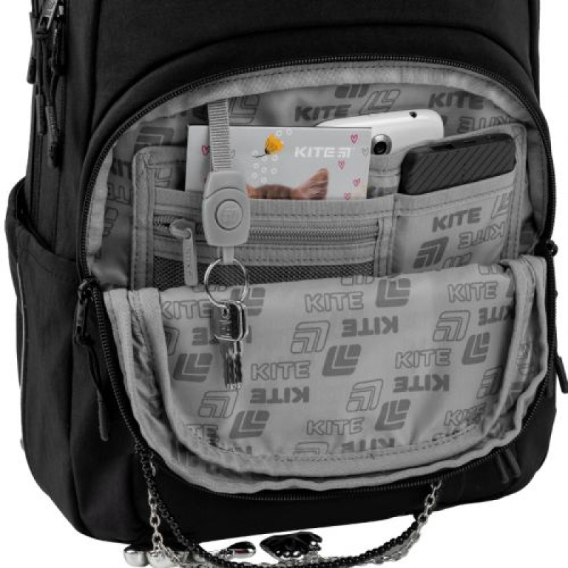 Рюкзак Kite Education teens 2578M Black&Charm