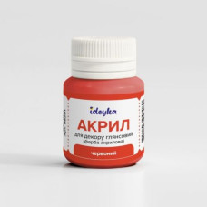Акрил для декору - Червоний