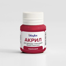 Акрил для декору - Карміновий
