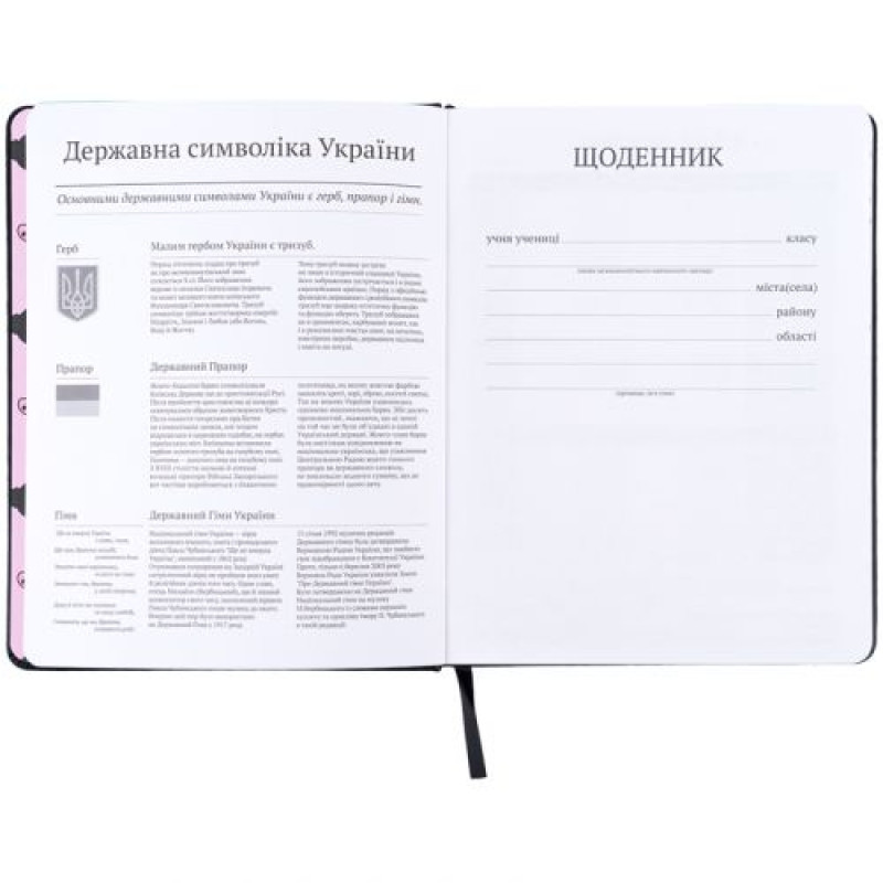 Щоденник шкільний, тверда обкл. PU, HK-2
