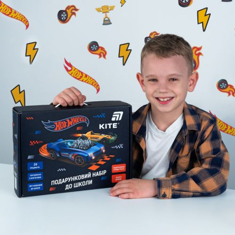 Подарунковий набір до школи Hot Wheels