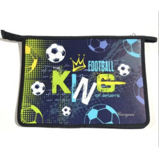 Папка на блискавці А4+, football king