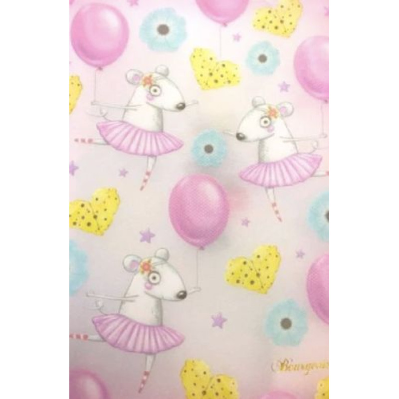 Папка на блискавці, В5+, 20x27,5x2см, 400мкм диз., мишки