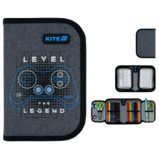 Пенал Kite 1 від., 2 відв., з наповненням 622H Level UP