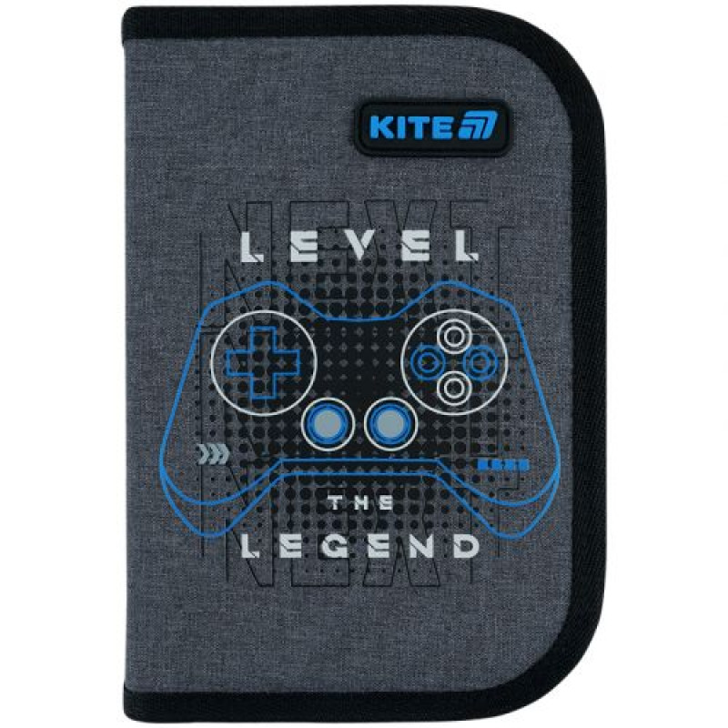 Пенал Kite 1 від., 2 відв., з наповненням 622H Level UP