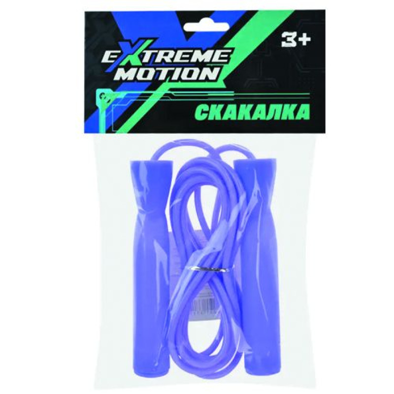 Скакалка на підшипниках  2,7м, у пакеті (БЛАКИТНА)