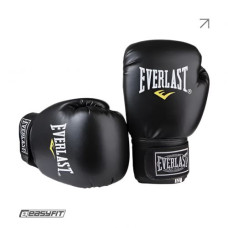 Боксерські рукавички Everlast 14 унцій (14 oz)  чорні