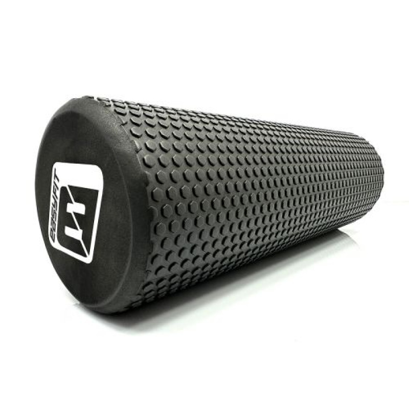 Массажный ролик EasyFit Foam Roller 45 см Черный