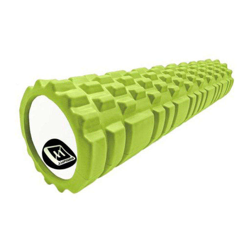Массажный роллер EasyFit Grid Roller 60 см v.3.1 салатовый