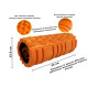 Массажный ролик EasyFit Solid Roller v.1.1s 33 см оранжевый