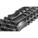 Массажный ролик EasyFit Solid Roller v.1.2s 33х13 см черный