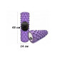 Массажный ролик EasyFit Grid Roller PRO 45 см Фиолетовый