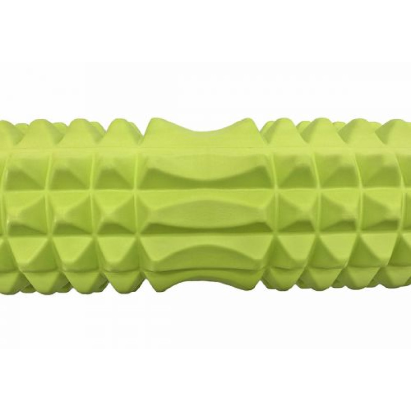 Массажный ролик EasyFit Grid Roller 45 см v.2.2 Салатовый