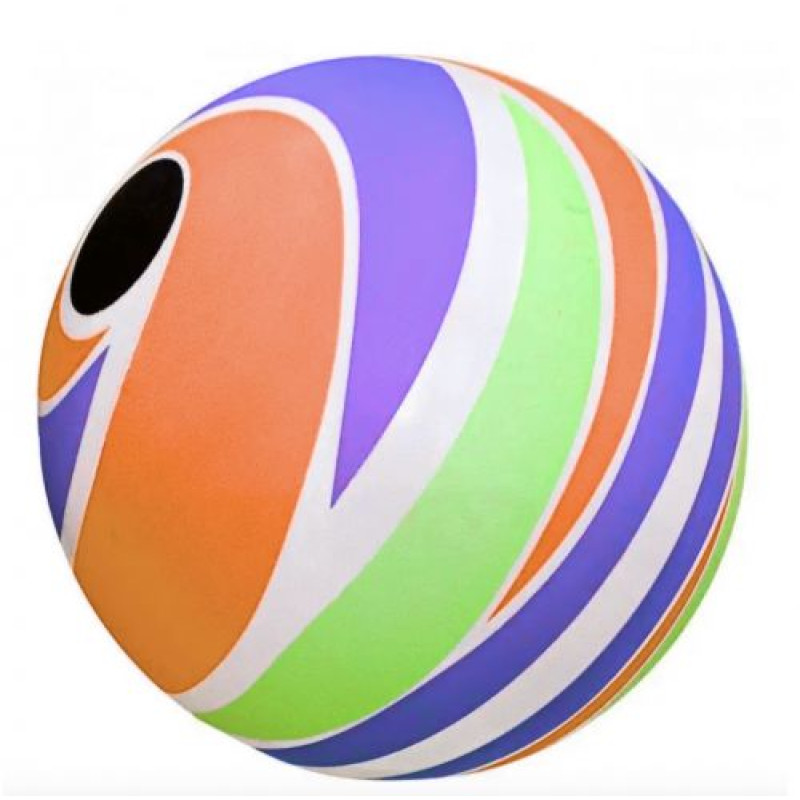 Мʼяч 9ʼ BT-PB-0207 абстракція 4кол.60г сітка /240/ по 5 ШТУК