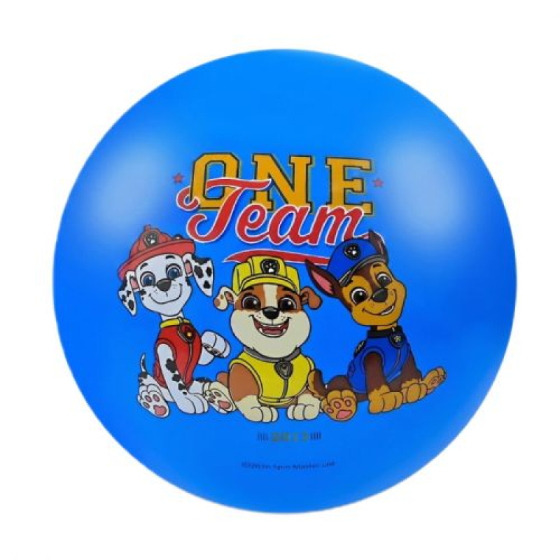Мʼяч гумовий, 23 см, Paw Patrol / Щенячий патруль, 70 гр (синій)