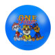 Мʼяч гумовий, 23 см, Paw Patrol / Щенячий патруль, 70 гр (синій)