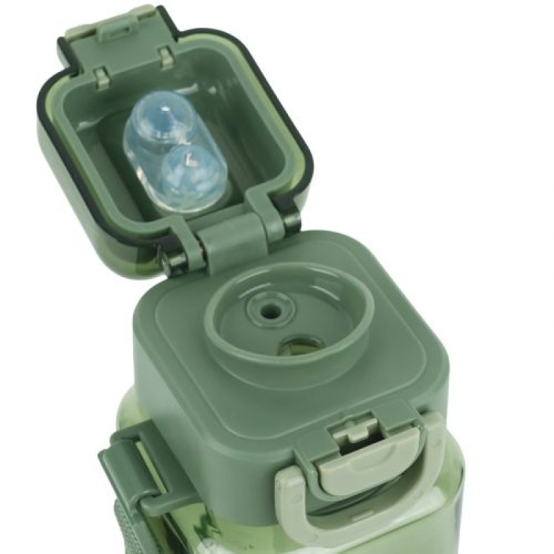 Пляшечка для води, 800 мл, зелена