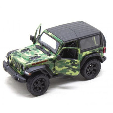 Машинка KINSMART JEEP WRANGLER, зелений