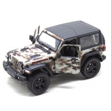 Машинка KINSMART JEEP WRANGLER, коричневий