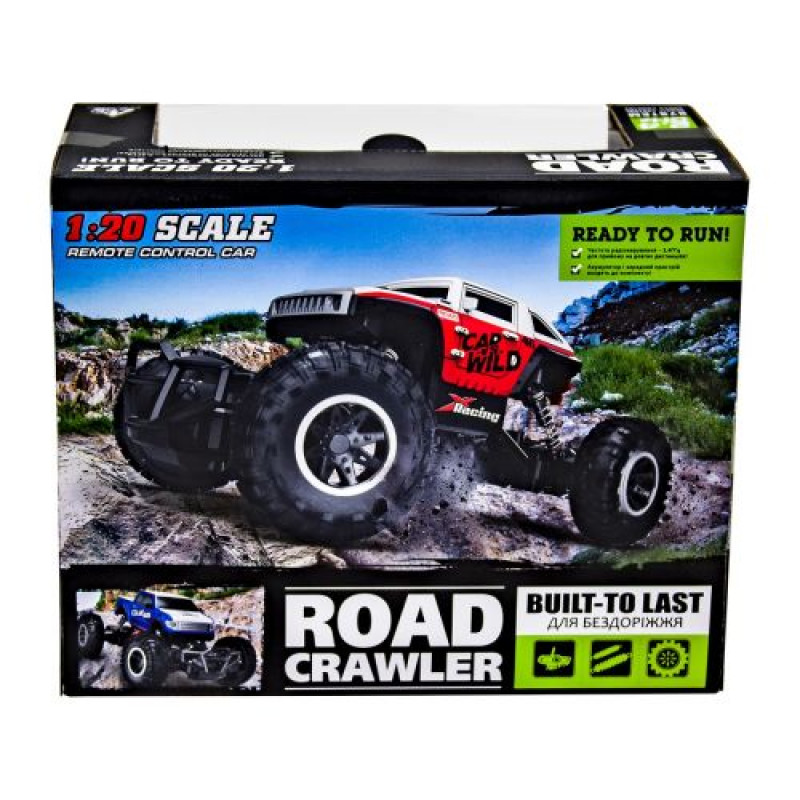 Машинка на радіокеруванні Off-Road Crawler - Car Vs Wild (Червоний)