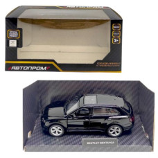 Машинка металева BENTLEY BENTAYGA, (ЧОРНА)
