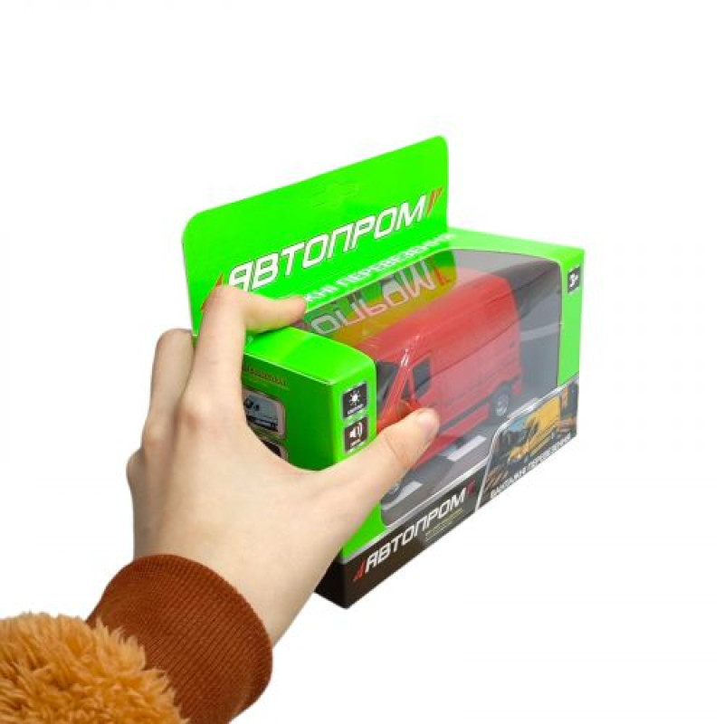 Машина АВТОПРОМ MERCEDES SPRINTER (ЖОВТИЙ)