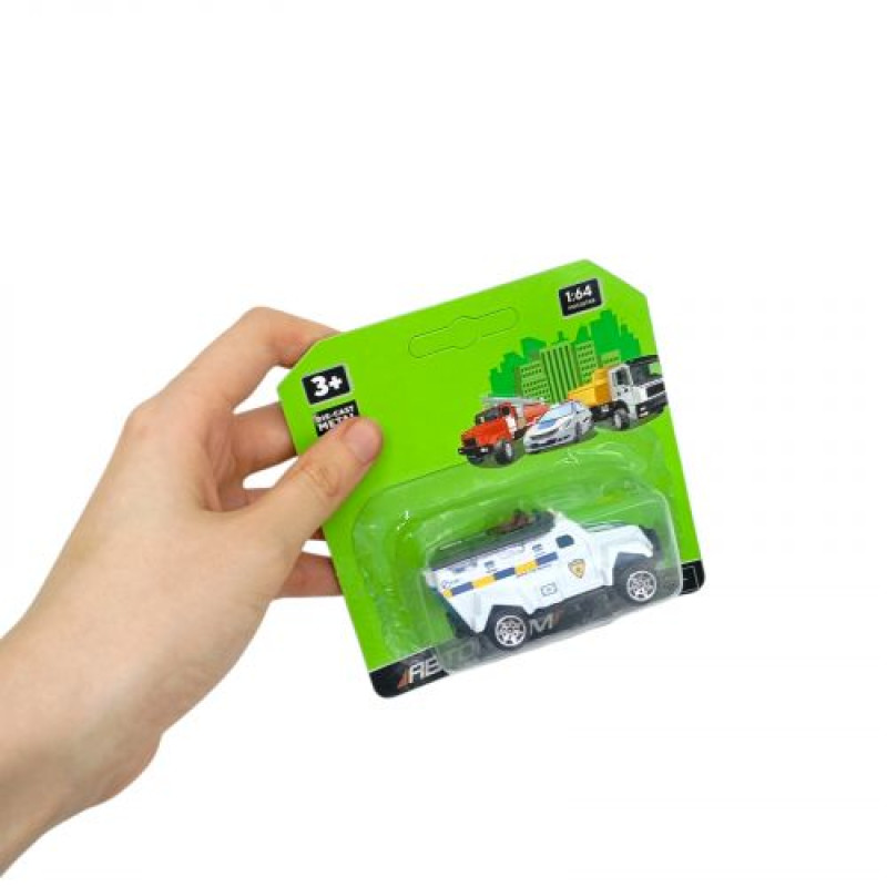 Машина мет. АВТОПРОМ планшет 15,5*11,5*4см. мікс видів