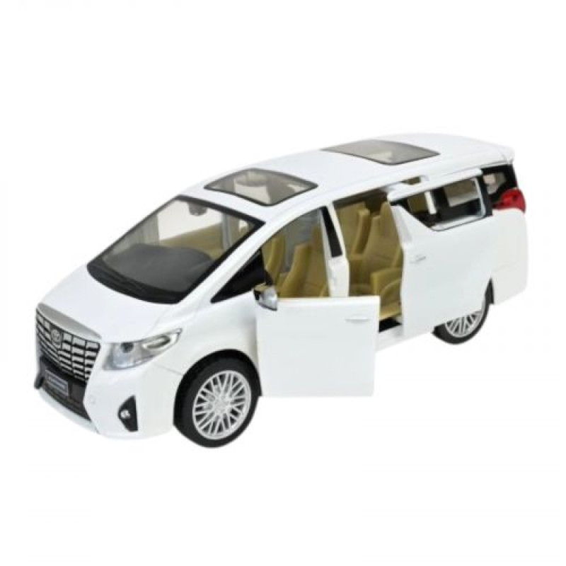 Машина мет. 1:29 Toyota Alphard, батар., світло, звук, відкр. двері, короб. 20*11*10см