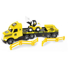 Вантажівка з бульдозером (Magic Truck Technic), 27 см