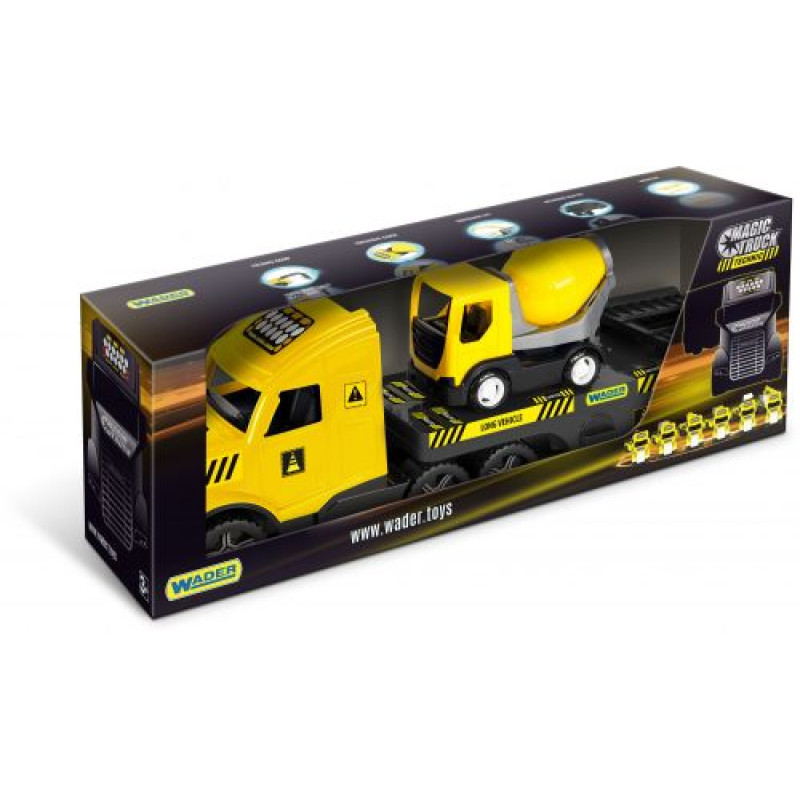 Вантажівка з бетонозмішувачем (Magic Truck Technic)