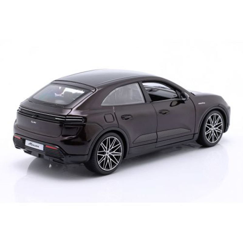 Автомодель - Porsche Macan 4 Electric (чорний, 1:24)