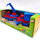 Mini Matiki коробка 2 (кран, сміттєвоз), Набір дитячий BAMSIC (ЖОВТО-БЛАКИТНИЙ)