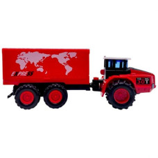 Трактор металевий інерційний YG Toys (ЧЕРВОНИЙ)