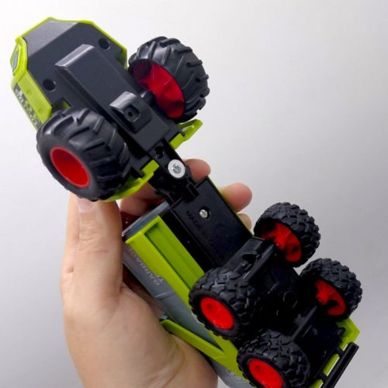 Трактор металлический инерционный YG Toys (Серый)