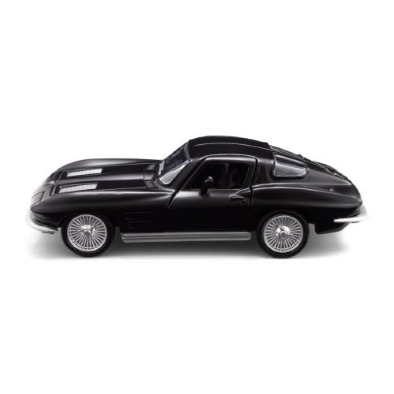 Автомодель - CHEVROLET CORVETTE SPLIT WINDOW 1963 (матовий чорний)